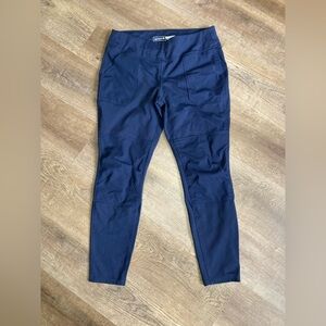 Carhartt Women's Force Fitted Midweight Utility Pant Navy Blue Size Large